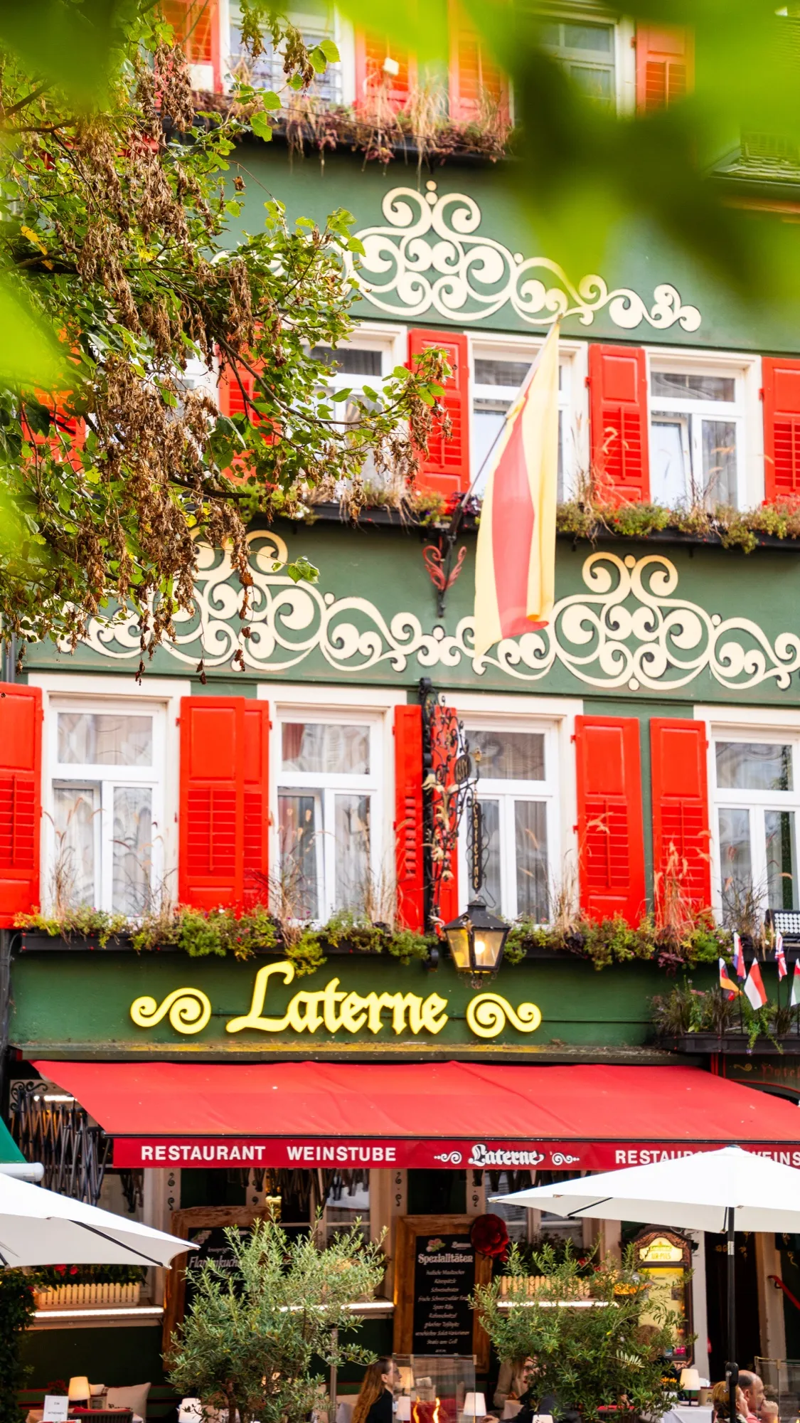 Restaurant Laterne – Innenraum